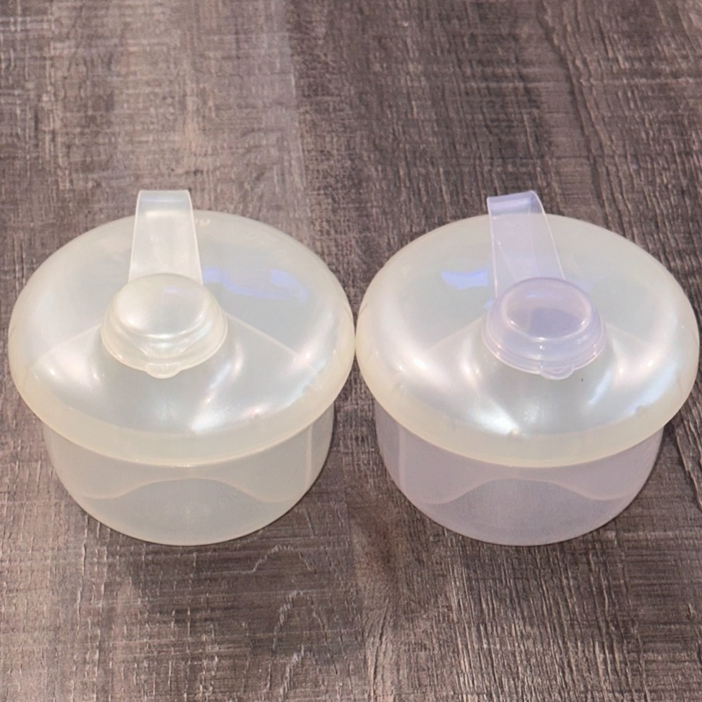 💞 Set of 2 Divided Powder Formula Dispensers